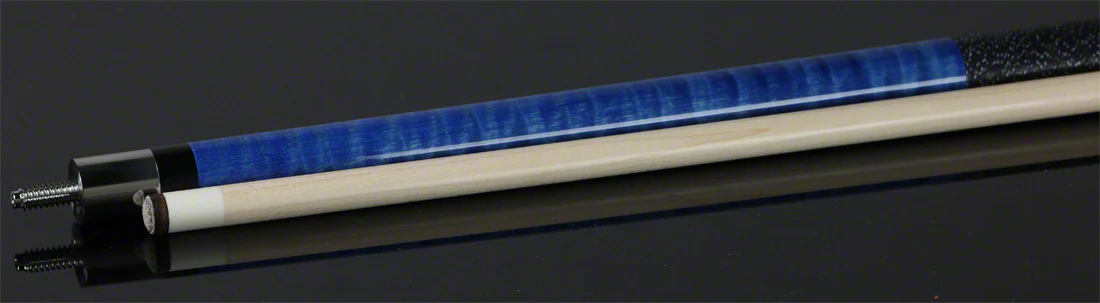 Joss Blue Stained Pool Cue - JC10-01BL - Image 4