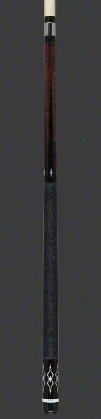Joss Brown-Stained Curly Maple with Maple Inlays Pool Cue - JC20-154 - Image 6