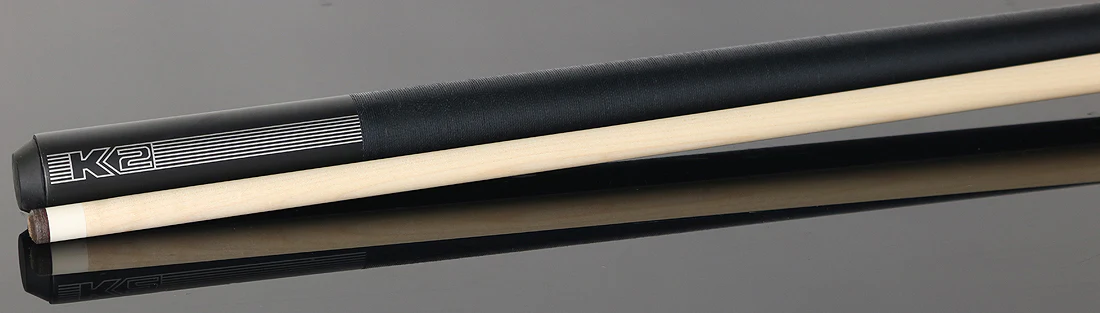 K2 Black/Gray Sport Pool Cue with 12.50mm LD Shaft - Image 3
