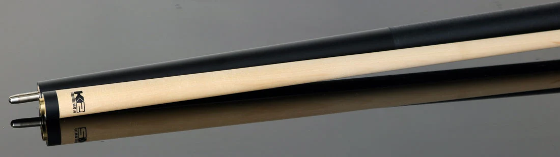 K2 Black/Yellow Sport Pool Cue with 12.50mm LD Shaft - Image 4