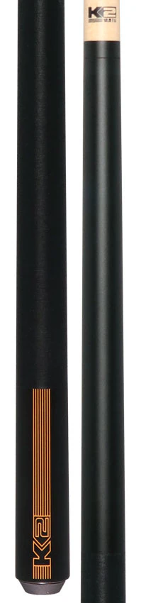 K2 Black/Yellow Sport Pool Cue with 12.50mm LD Shaft - Image 5