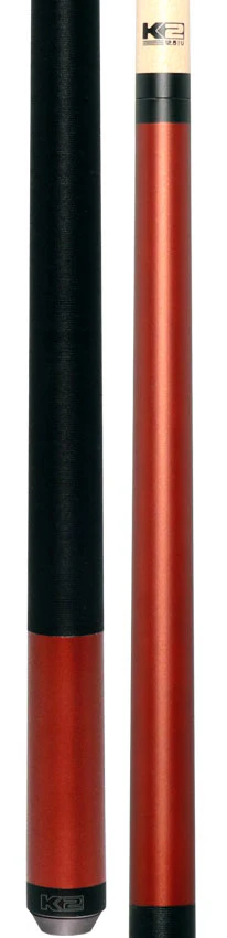 K2 Matte Metallic Copper Pool Cue with 12.50mm K2 LD Shaft - Image 5