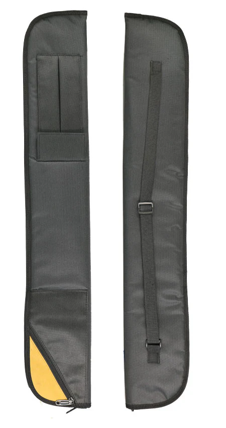 Deluxe Vinyl Black Soft Pool Cue Case - C11SD-BK - Image 2