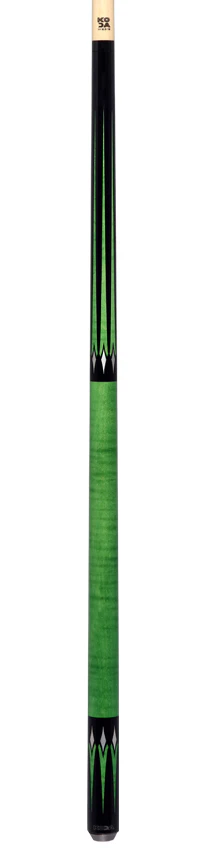 KODA Black with Green Points Graphic No Wrap Play Cue - Image 6