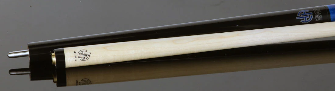 KODA Blue Stained Curly Maple Heavy Hitter Break/Jump Cue - Image 4