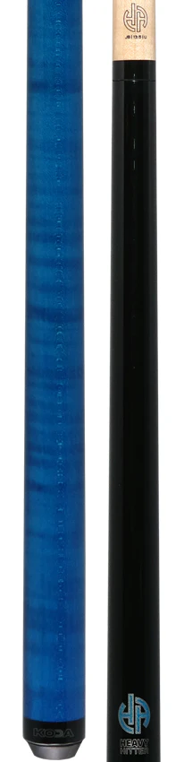 KODA Blue Stained Curly Maple Heavy Hitter Break/Jump Cue - Image 5