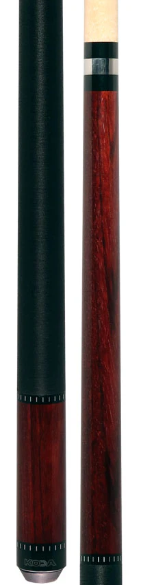 KODA Cocobolo-Stained Zebrawood Pool Cue with Linen Wrap - Image 5