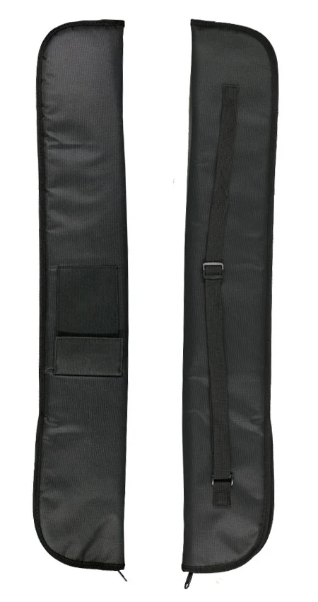 Economy Vinyl Black Soft Pool Cue Case - C11SE-BK - Image 2