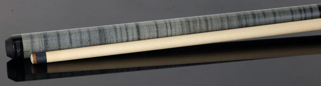 KODA Gray Stained Curly Maple 25oz. Heavy Hitter Break/Jump Cue - Image 3