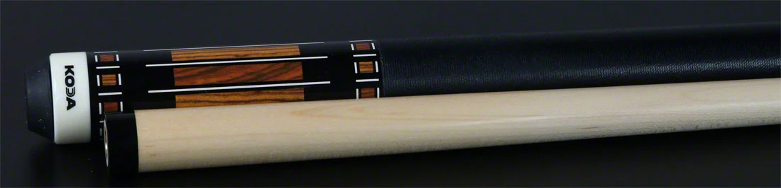 KODA Black with Bocote and Cocobolo Graphic Pool Cue - KD50 - Image 6