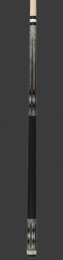 KODA Gray-Stained Maple with Cocobolo and Micarta inlay Graphic Pool Cue - KD52 - Image 4