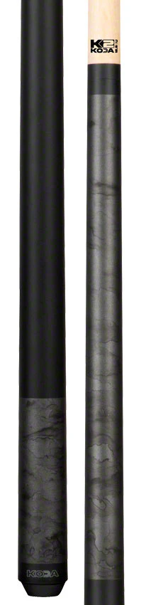 K2 KL102 Gun Metal Smoke Matte Graphic Pool Cue with K2 LD 12.5mm Shaft - KL102 - Image 2