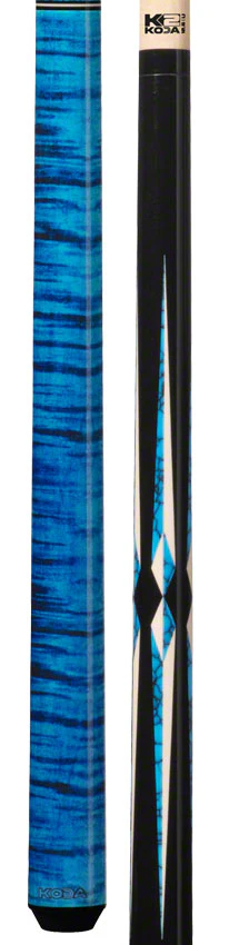 K2 KL141 4 point Black and Blue Recon Graphic Pool Cue with 12.50mm K2 LD Shaft - KL141 - Image 3