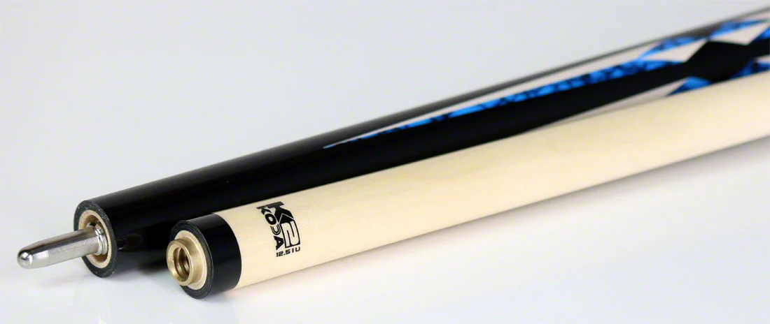K2 KL141 4 point Black and Blue Recon Graphic Pool Cue with 12.50mm K2 LD Shaft - KL141 - Image 6