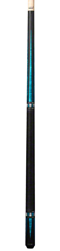 K2 KL172 4 Point Matte Black And Teal Graphic Pool Cue with 11.75mm LD Shaft - KL172 - Image 4