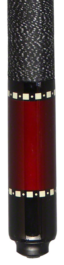Lucky Red Pool Cue with Linen Wrap - L10 - Image 3