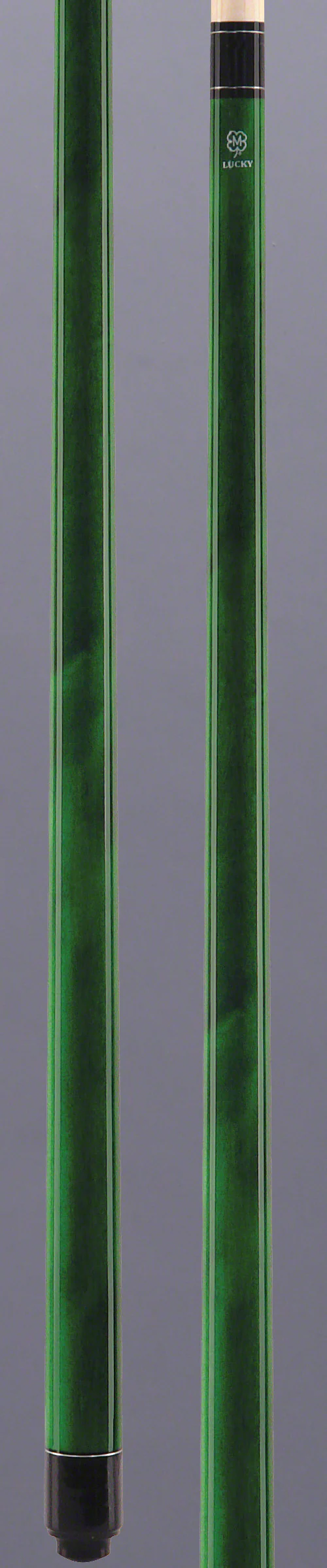 Lucky Green No Wrap Pool Cue - L03 - Image 3