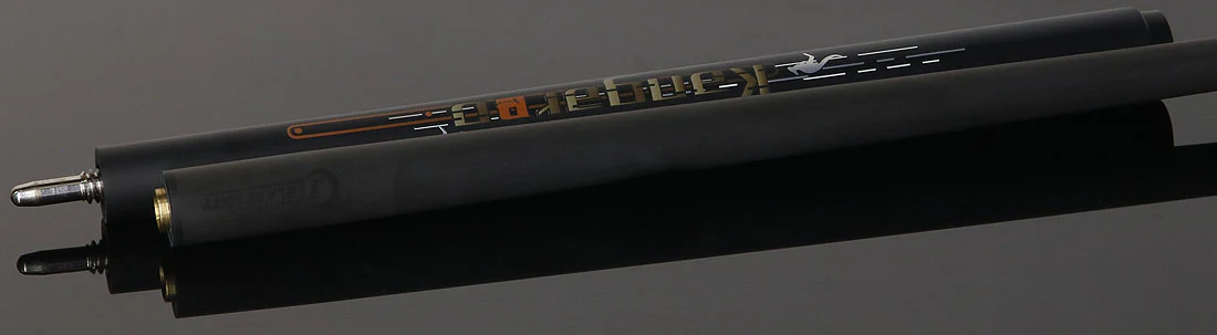 Little Monster Black Kangaroo Jump Cue with Carbon Fiber Shaft - Image 4