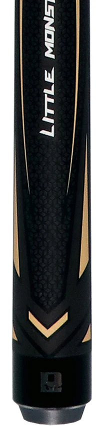 Little Monster Classic Gold Impact 56 inch Short Break Cue with Carbon Fiber Shaft - Image 2