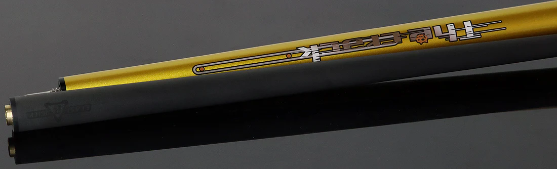 Little Monster Classic Gold Impact 56 inch Short Break Cue with Carbon Fiber Shaft - Image 4