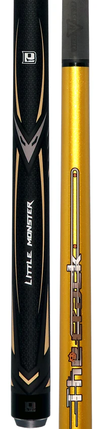 Little Monster Classic Gold Impact 56 inch Short Break Cue with Carbon Fiber Shaft - Image 5