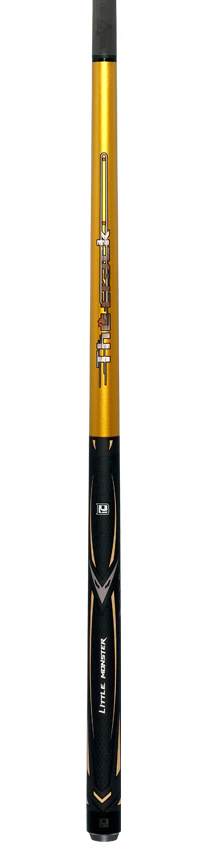 Little Monster Classic Gold Impact 56 inch Short Break Cue with Carbon Fiber Shaft - Image 6