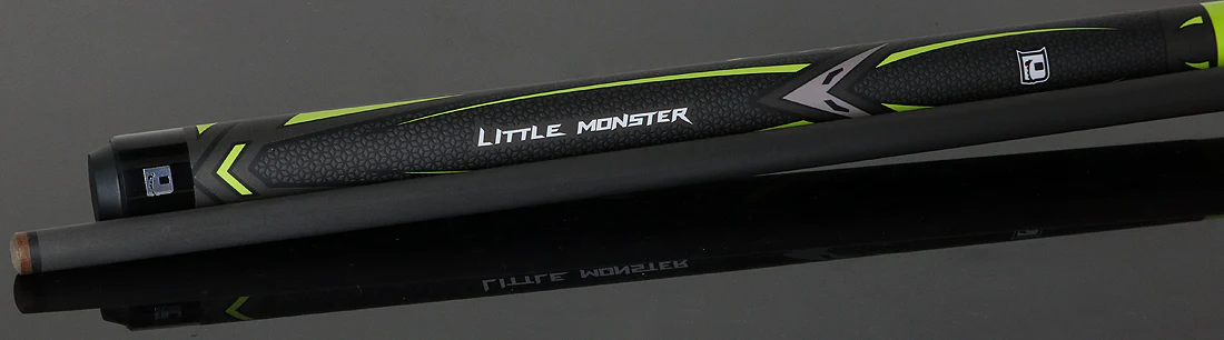 Little Monster Classic Green Impact 56 inch Short Break Cue with Carbon Fiber Shaft - Image 3