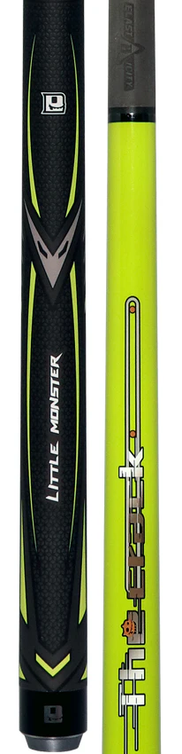 Little Monster Classic Green Impact 56 inch Short Break Cue with Carbon Fiber Shaft - Image 5