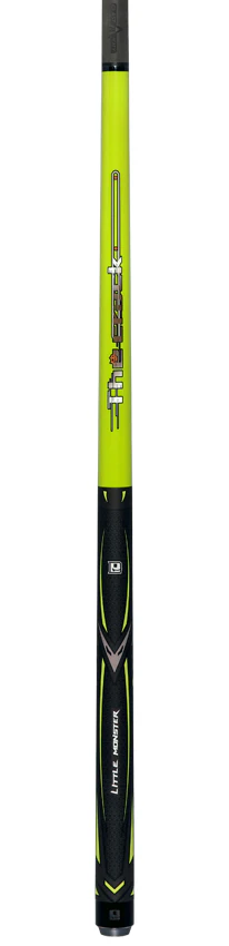 Little Monster Classic Green Impact 56 inch Short Break Cue with Carbon Fiber Shaft - Image 6