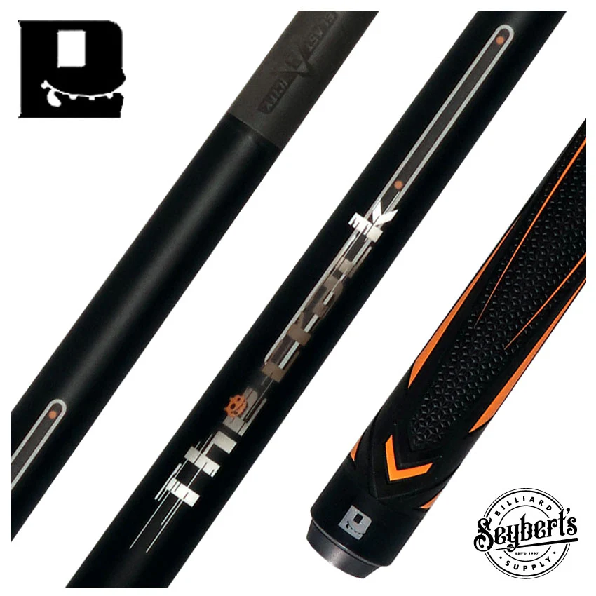 Little Monster Classic Black Impact Break Cue with Carbon Fiber Shaft