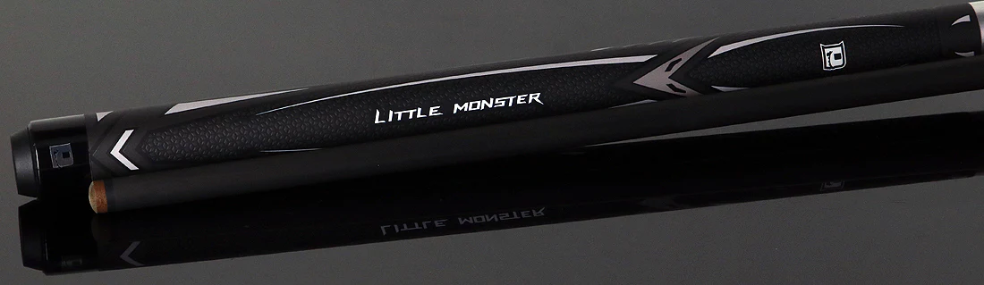 Little Monster Classic Silver Impact Break Cue with Carbon Fiber Shaft - Image 3