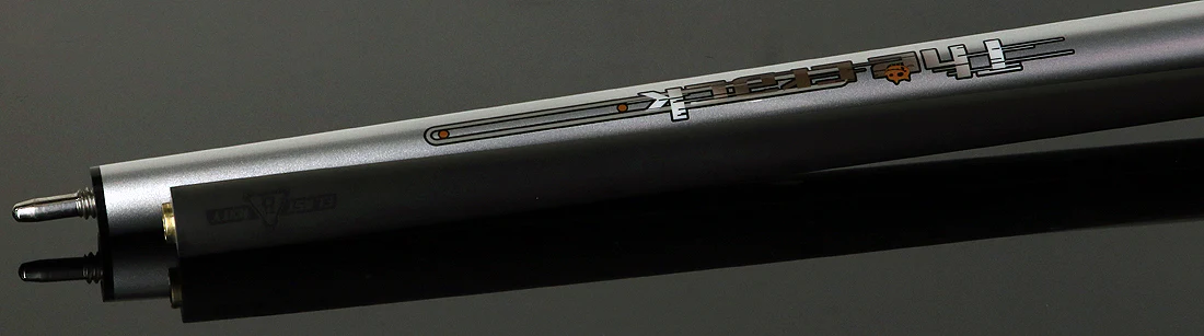 Little Monster Classic Silver Impact Break Cue with Carbon Fiber Shaft - Image 4