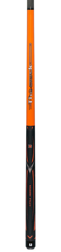 Little Monster Classic Sunshine Orange Impact Break Cue with Carbon Fiber Shaft - Image 6