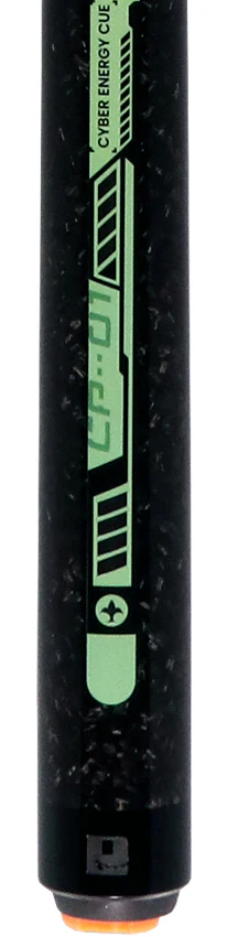Little Monster Cyber Energy Environment Green No Wrap Break/Jump Cue with Carbon Fiber Shaft - Image 2