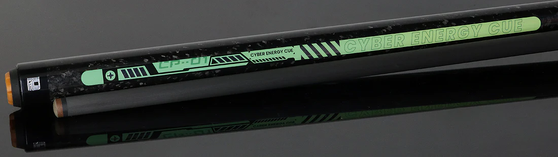 Little Monster Cyber Energy Environment Green No Wrap Break/Jump Cue with Carbon Fiber Shaft - Image 3