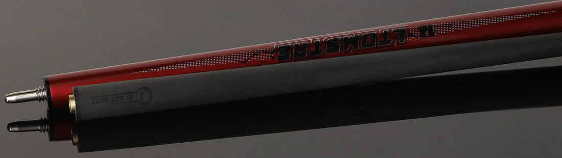 Little Monster Electro-Optic Red 3 Piece Jump Cue with Carbon Fiber Shaft - Image 4