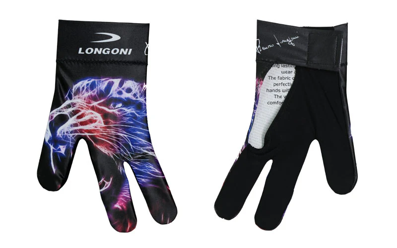 Longoni Left Hand Billiard Glove -Leopard - Image 2