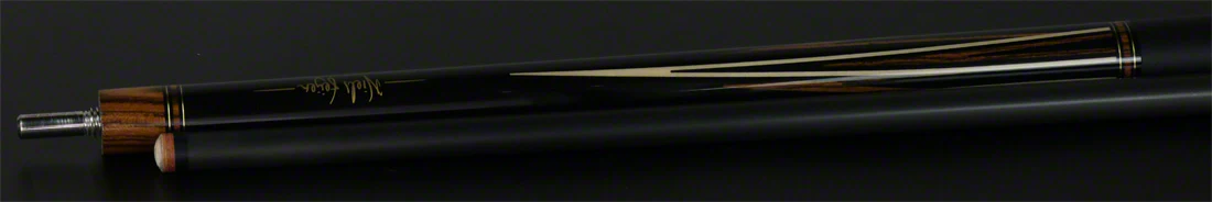 Longoni Niels Fijen Flame Pool Cue with Luna Nera American Pure Graphite Shaft - LG24743 - Image 5