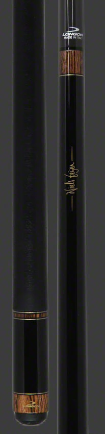 Longoni Niels Fijen Sparkle Irish Linen Pool Cue with Luna Nera American Pure Graphite Shaft - LG24705 - Image 3