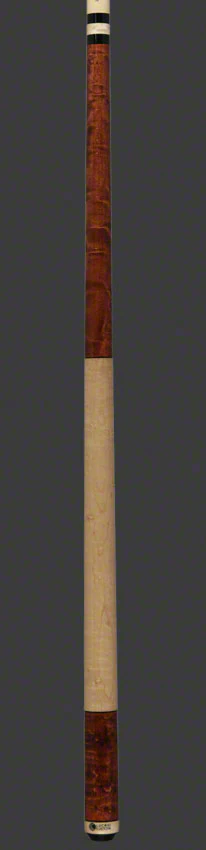 Lucasi Zero Flexpoint Antique Birdseye, Natural Maple Wrapless Pool Cue - LZC2 - Image 4