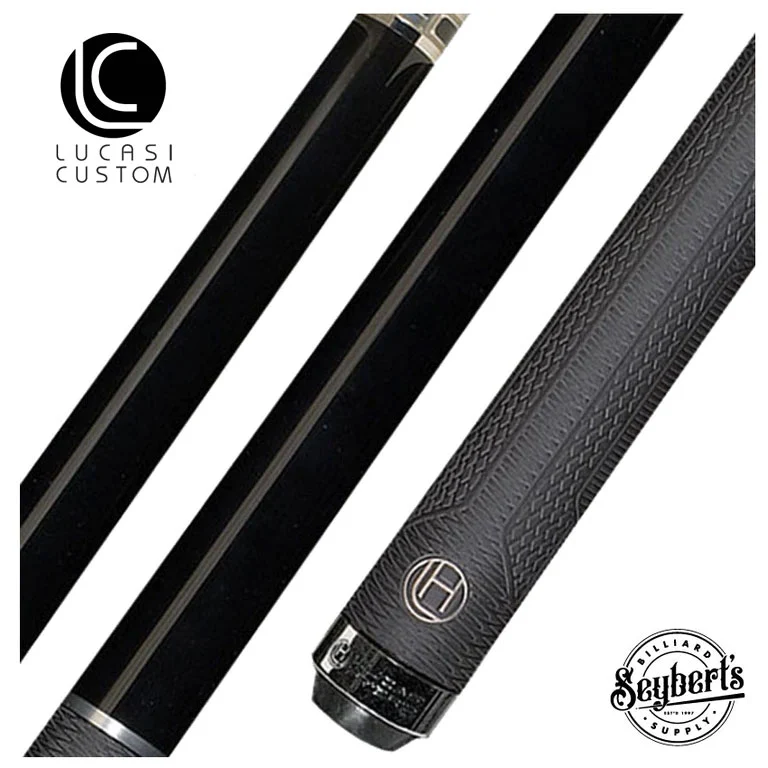 Lucasi Mystic Black "The Hitman" Hybrid Pool Cue - LHT88