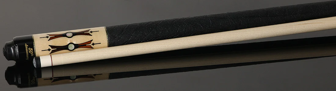 McDermott 50th Anniversary Series Birdseye Maple with Cocobolo Points Cue with G-Core Shaft and Commemorative 1x1 Case - Image 3