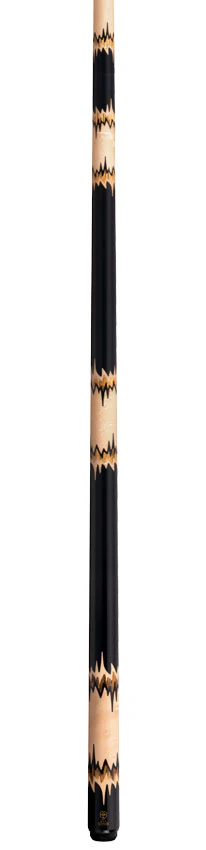 McDermott 50th Anniversary Series Black Urethane with Birdseye Maple and Bocote Inlays Cue with i2 Shaft and Commemorative 1x1 Case - Image 4
