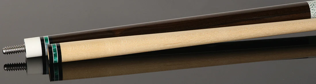 McDermott 50th Anniversary Series Zircote with Green Pearl Play Cue with G-Core Shaft and Commemorative 1x1 Case - Image 4