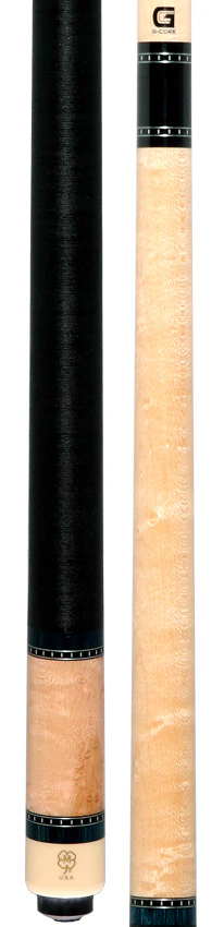 McDermott Birdseye Maple and Blue Dymondwood Cue of the Month with G-Core Shaft - Image 5