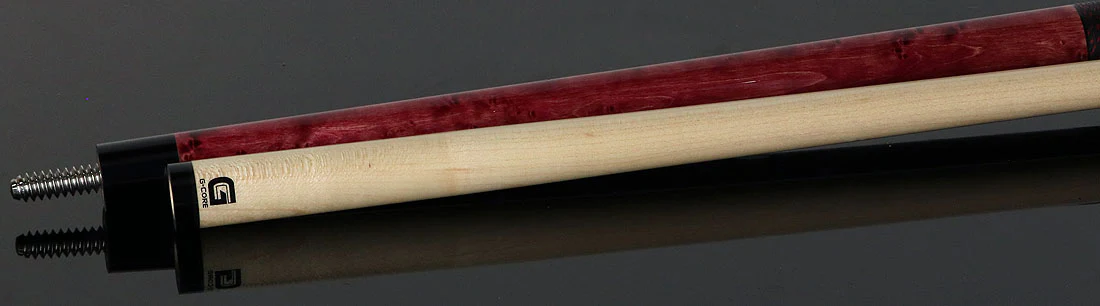 McDermott Burgundy/Walnut Stained Maple with 8 Ball Cue of the Month with G-Core Shaft - Image 4