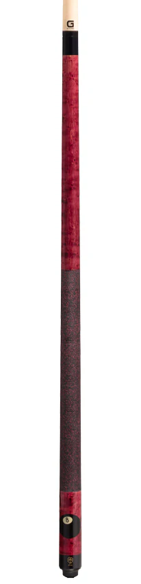 McDermott Burgundy/Walnut Stained Maple with 8 Ball Cue of the Month with G-Core Shaft - Image 6