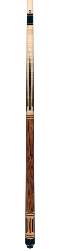 McDermott Curly Maple with Bocote and Black Urethane Inlays Cue of the Month with G-Core Shaft - Image 4