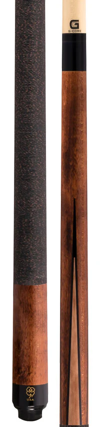 McDermott G Core Series Cherry Stained Maple with Maple Points Play Cue - Image 3