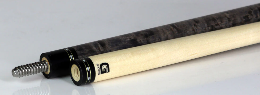 McDermott G Series Light Gray Stained Maple with White Urethane Diamond Inlays Pool Cue - G302 - Image 2